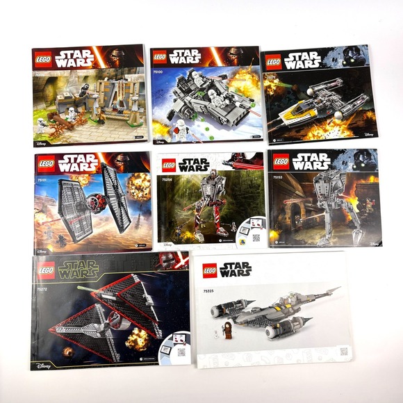 Lego Star Wars Lot of 20 Instruction Manuals Books 6209 7257 8097 75100 READ/SEE - Picture 4 of 13